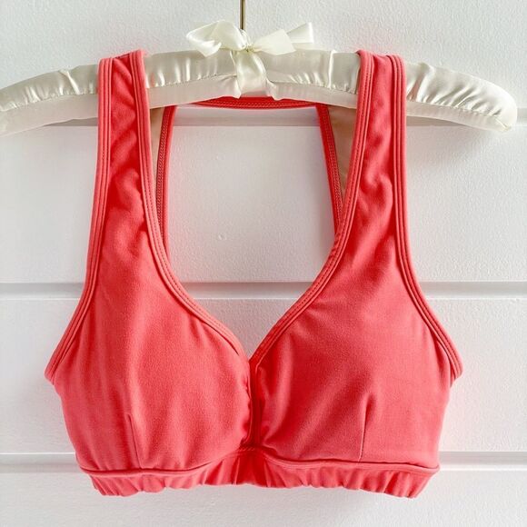 Niyama Sol Eclipse Medium Support Sports Bras In Coral, Slate Blue, Ballet Pink - Picture 3 of 16